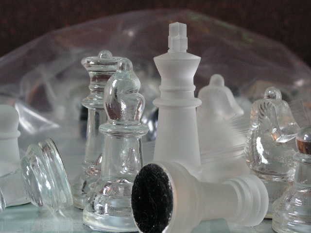 GAME, Board Game - Chess Piece (Glass)